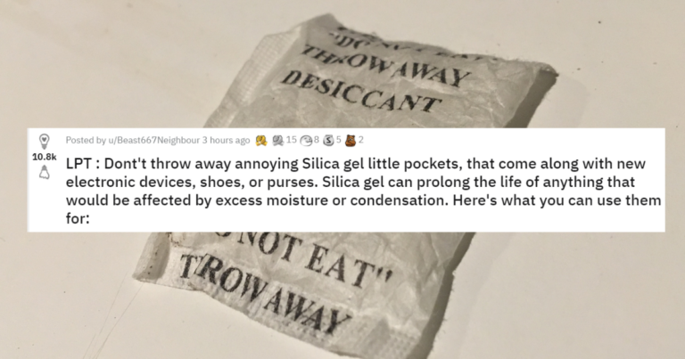 Here’s Why You Should Keep Those Annoying Silica Gel Packets
