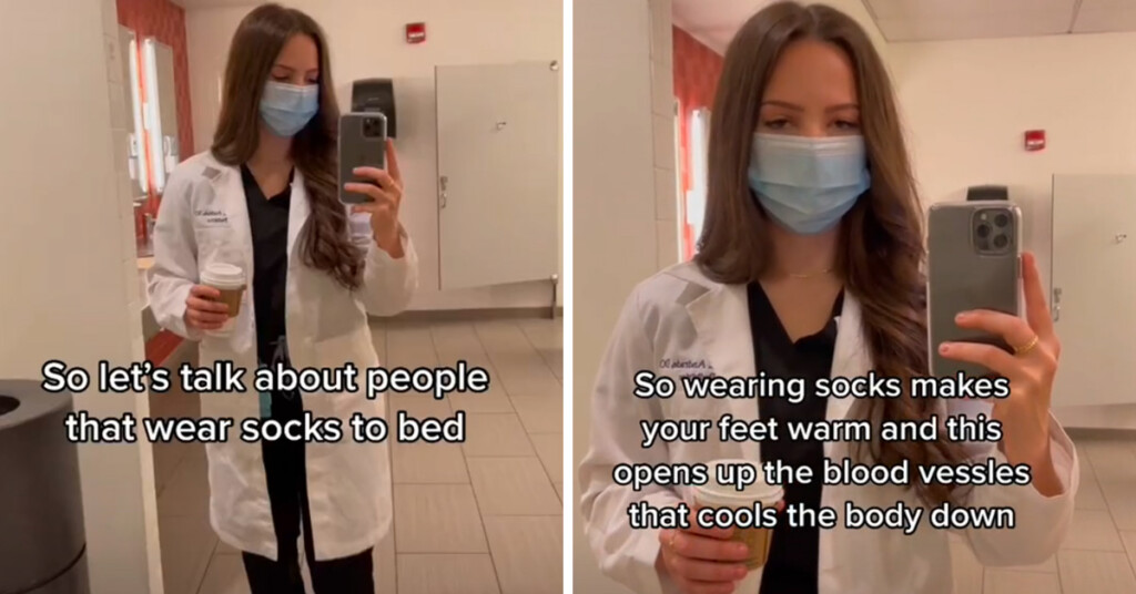 Wearing Socks To Bed Can Help You Fall Asleep Faster