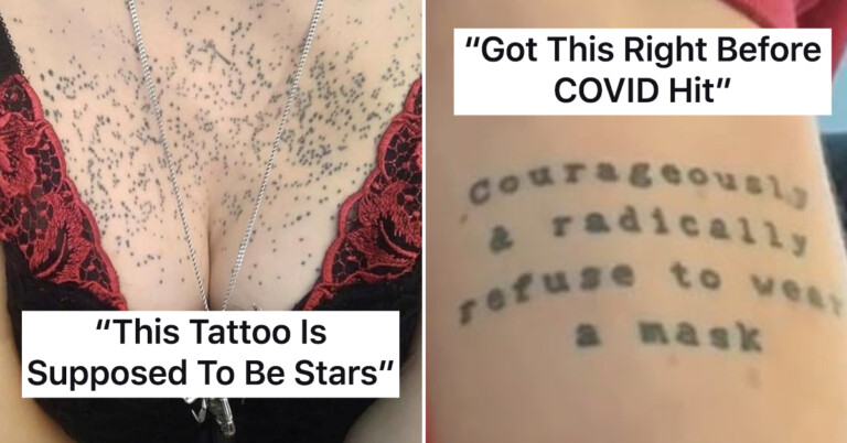 TikTok Users Are Showing Off Their “Dumbest Tattoos” (55 Pics)