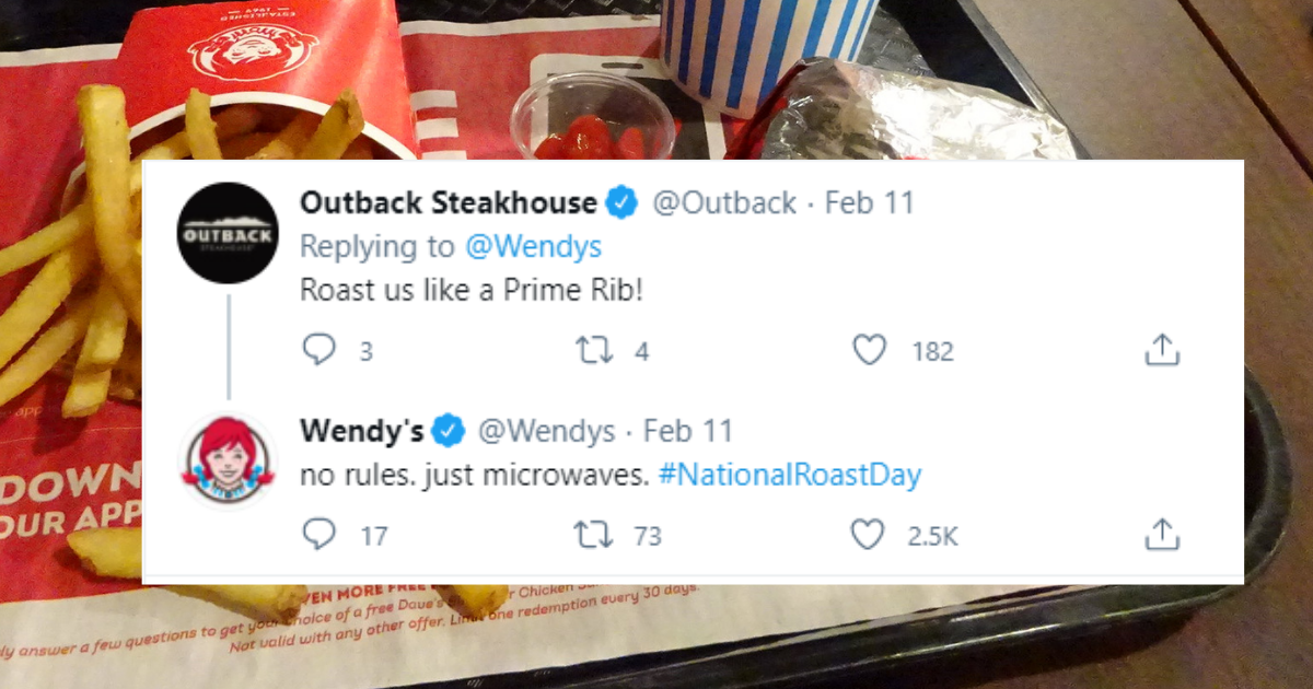 Wendy’s Twitter Is Hilariously Roasting Brands For National Roast Day