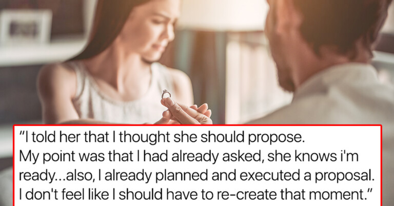Man Doesn’t Want To Propose A Second Time, And His Girlfriend Is Pissed