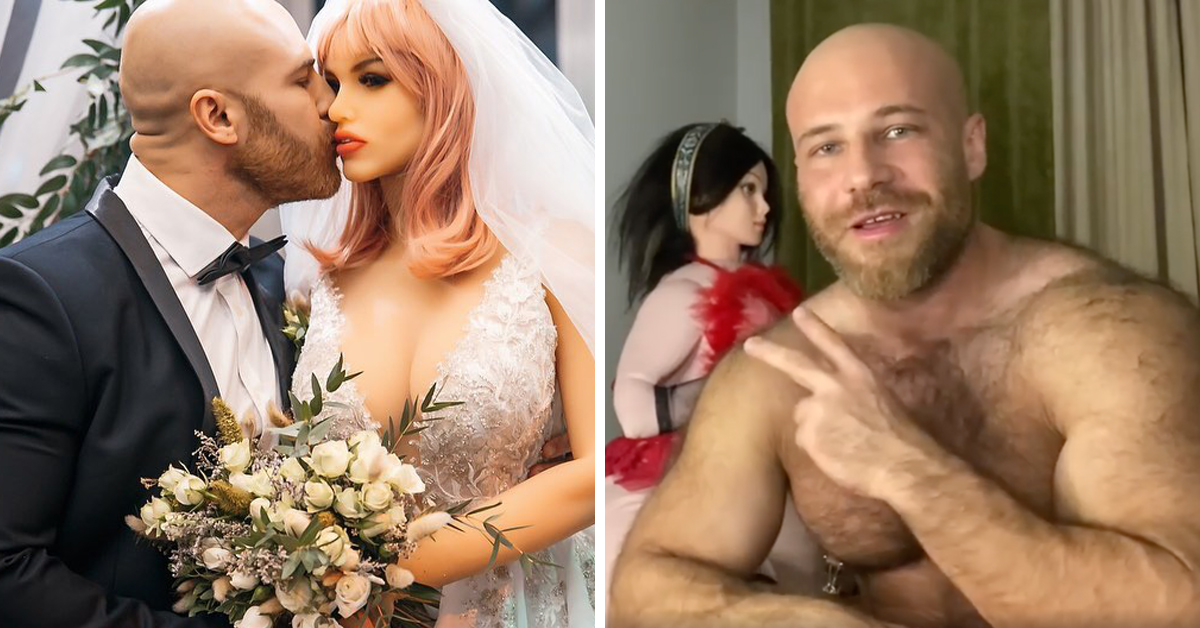 Bodybuilder Divorces Sex Doll Wife After Being Unfaithful To Her