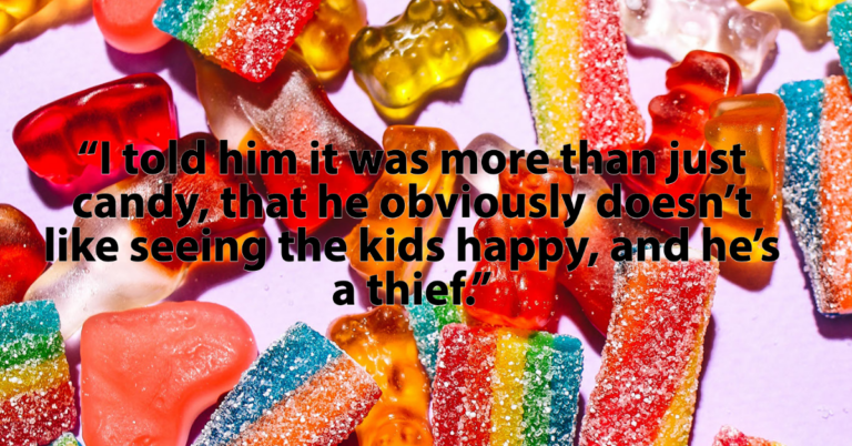 Dad Steals Candy From Daughter, Mom Accuses Him Of Never Wanting To See His Kids Happy