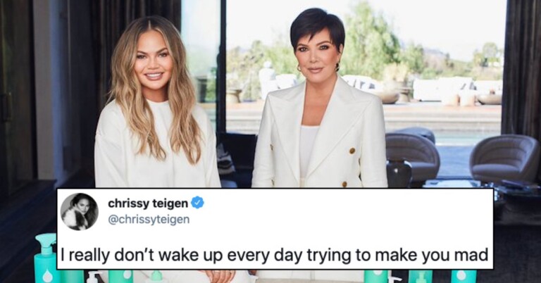Chrissy Teigen Paired Up With Kris Jenner And She Sees Your Mad Tweets