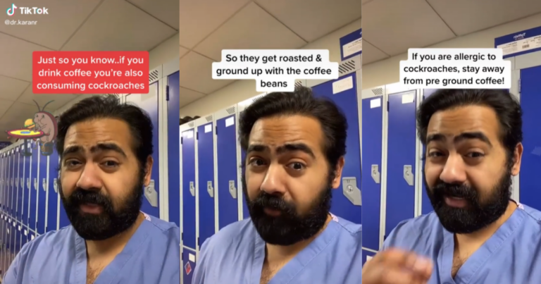 Doctor Says Cockroaches Are In Pre-Ground Coffee Beans And People Are Grossed Out