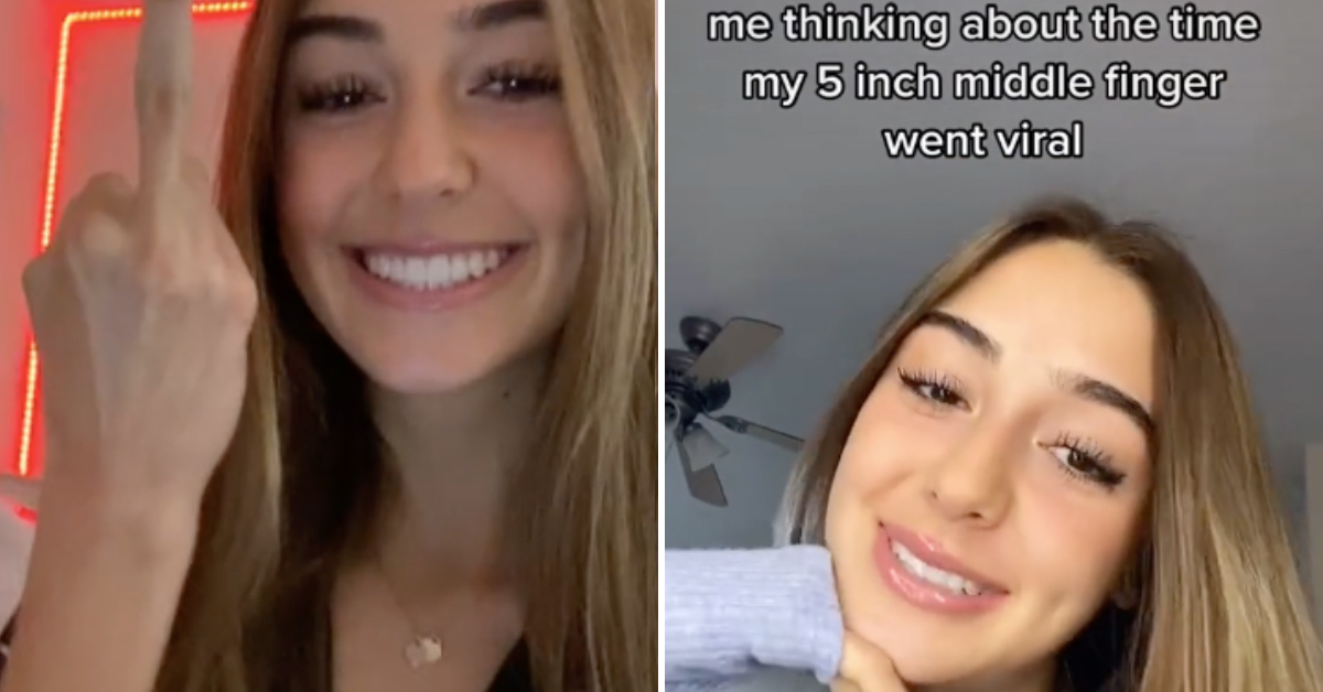 Girl With Freakishly Long Middle Finger Goes Viral On TikTok girl-with-freakishly-long-middle-finger-goes-viral-on-tiktok