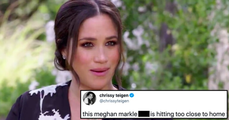 chrissy teigen meghan markle