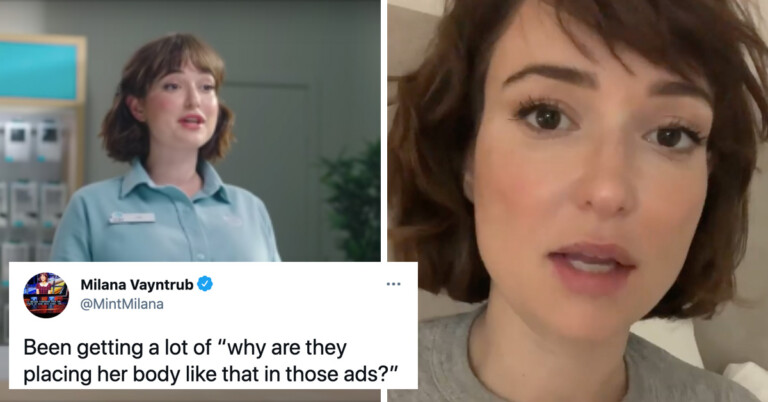 “AT&T Woman” Milana Vayntrub Says She’s Now Hiding Her Body In Ads Due To Sexual Harassment