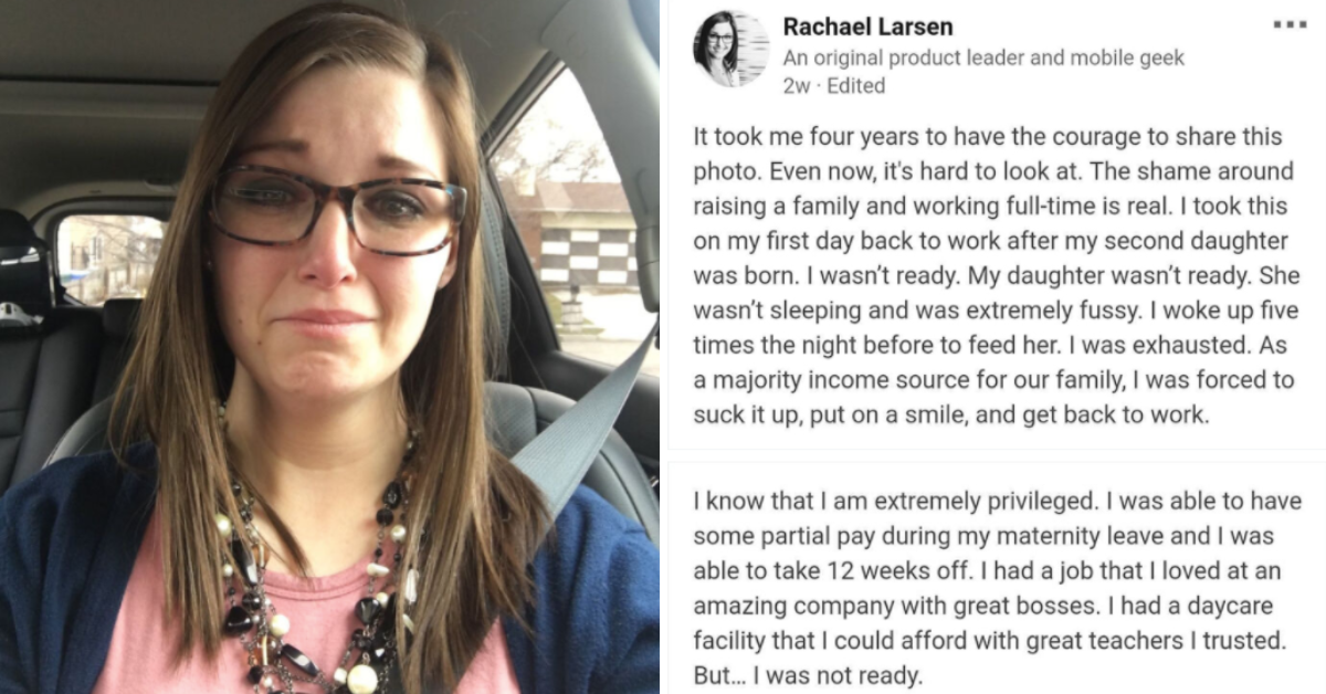 Mom Shares How Most Parents Are Not Ready To Go Back To Work After Only ...