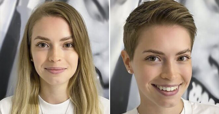Hairstylist’s Insta Showcases Women Who Risked Cutting Their Hair Short And Never Looked Back (50 Pics)