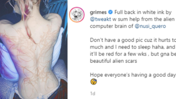 grimes back tattoo, grimes tattoo