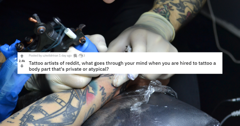 Tattoo Artists Share Their Most, Uh, “Interesting” Experiences (16 Stories)