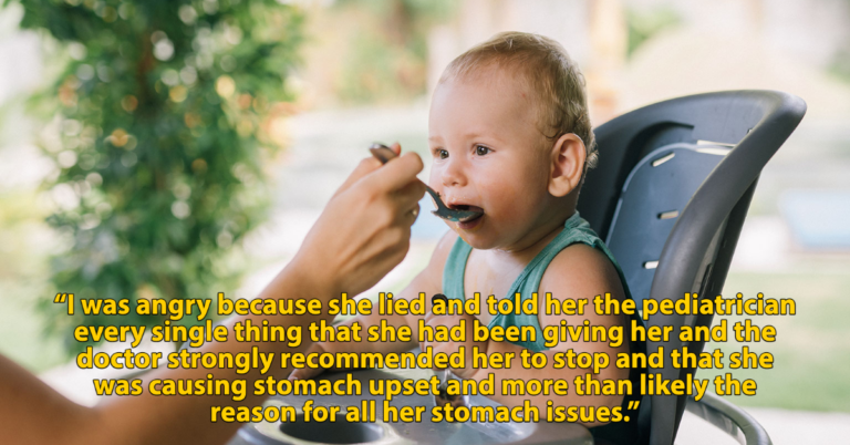 Husband Asks If He Was Wrong To Rat Out Wife To Doctor For Feeding Infant Solid Foods