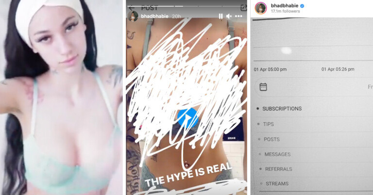 Newly 18-Year-Old Bhad Bhabie Breaks OnlyFans Record Raking In $1 Million In 6 Hours