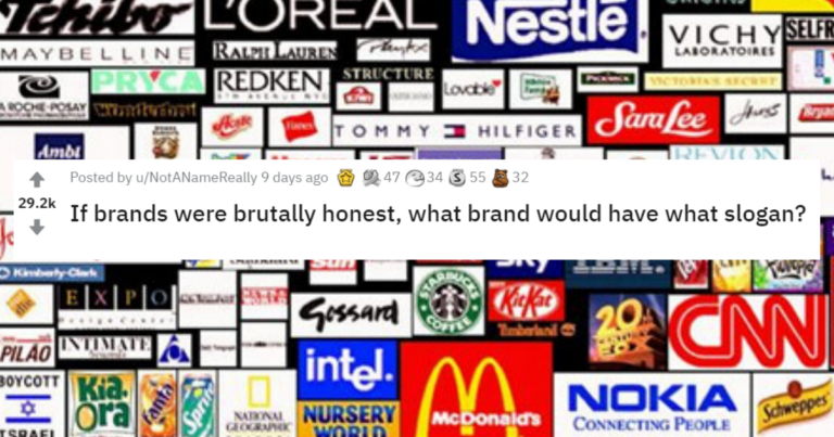 People Are Giving Brands Brutally Honest Slogans (20 Posts)