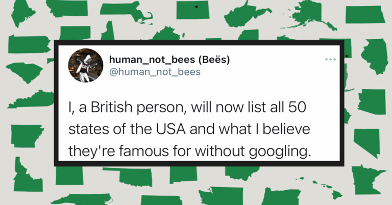 This British Guy Is Going Viral For Guessing What Each State Is Famous For Without Googling Them (50 Pics)