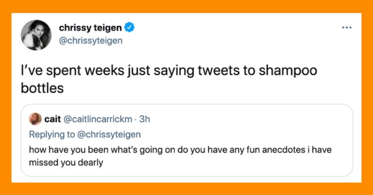 Chrissy Teigen Is Back On Twitter After Deactivating Her Account 24 Days Ago