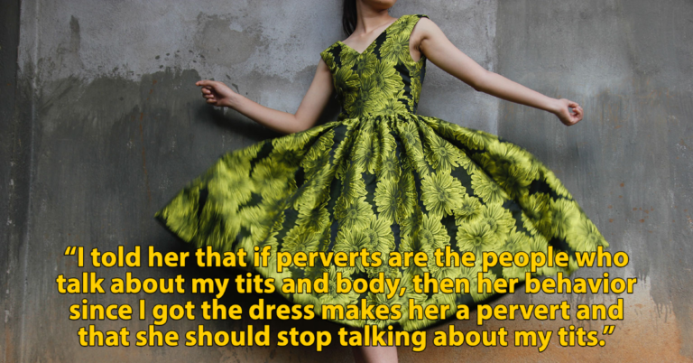 Woman Asks If She Was Wrong To Call Her Mom A Pervert For Criticizing Her Dress