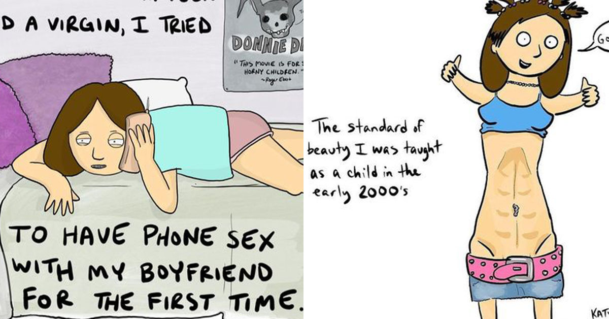 1200px x 628px - Katy Fishell's Hilarious Coming-Of-Age Comics From \