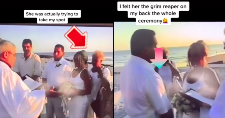 TikToker Shares Video Of Her Ex-Mother-In-Law Pushing Way Into Wedding Ceremony
