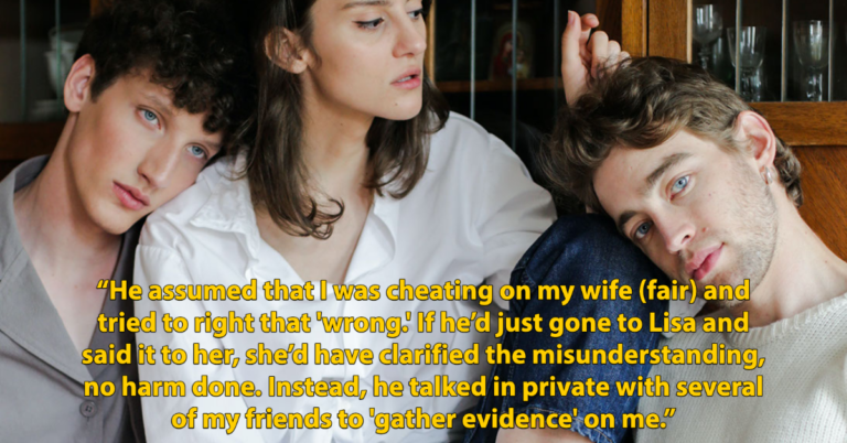 Man Gets Outed As Polyamorous By Friend Who Thinks He’s Cheating On His Wife