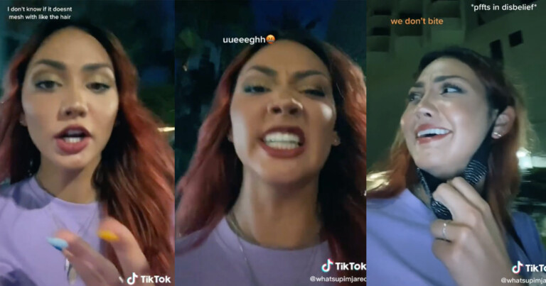 Woman Barks At Creepy Catcallers And TikTok Is Into It