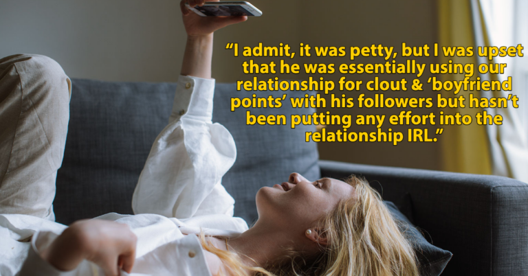 Woman Asks If She Was Wrong To Blow Up Her Influencer Boyfriend’s Lies Online