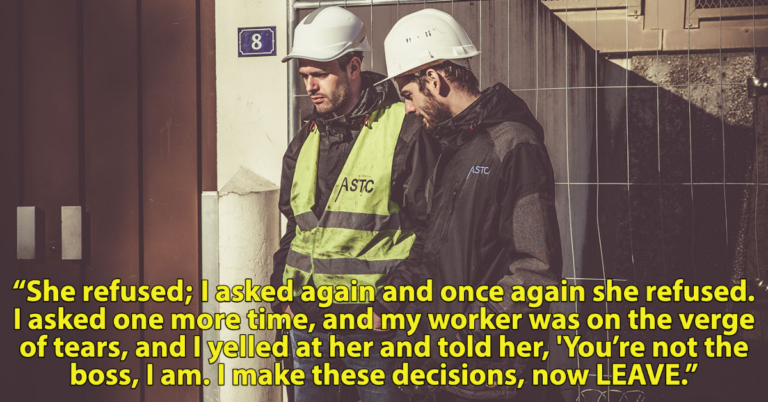 Man Asks If He Was Wrong To Tell Wife She’s “Not The Boss” After She Berated One Of His Workers