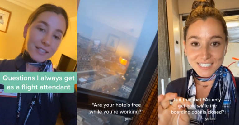 This Flight Attendant On TikTok Answers Most Common Questions She’s Asked