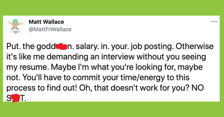 Man’s Viral Rant About Job Listings Not Mentioning Pay Sparks A Debate
