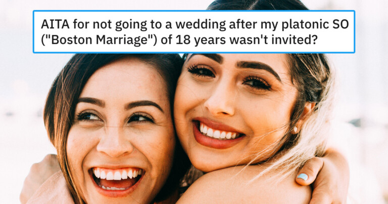 Woman Asks If She Was Wrong To Boycott Wedding Because She Didn’t Get A Platonic Plus One