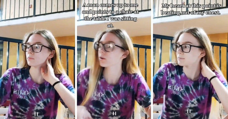 Grown Man Creeps On Teen Girl And She Livestreams The Whole Thing