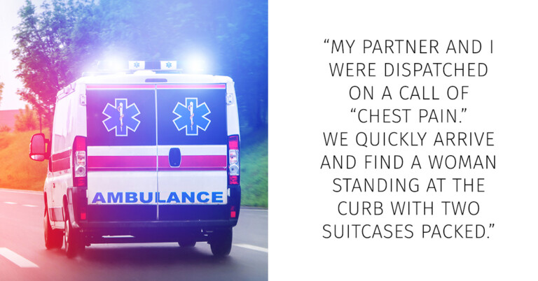 EMTs Teach Woman A Lesson After She Tries To Use An Ambulance As A Taxi