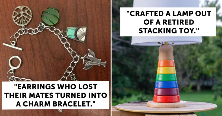 20 Upcycling DIY’s That Gave Old Items New Life