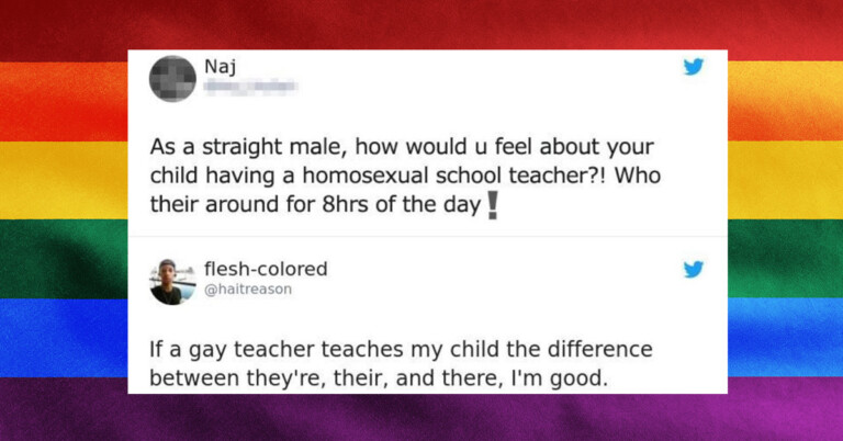 19 Funny Times People Clapped Back At Homophobic Comments