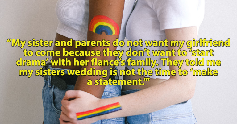 Catholic Bride Asks Bisexual Sister Not To Bring Girlfriend To Wedding, Sparks Family Fight