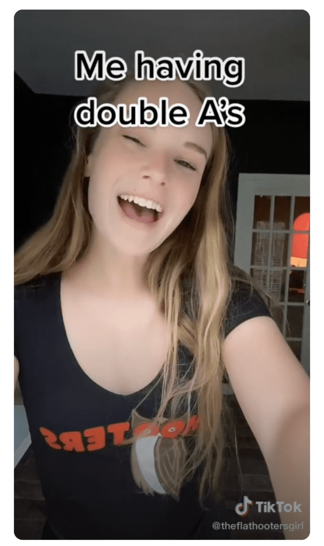 A-Cup Hooters Server Goes Viral On TikTok For Boob Boosting Tutorial