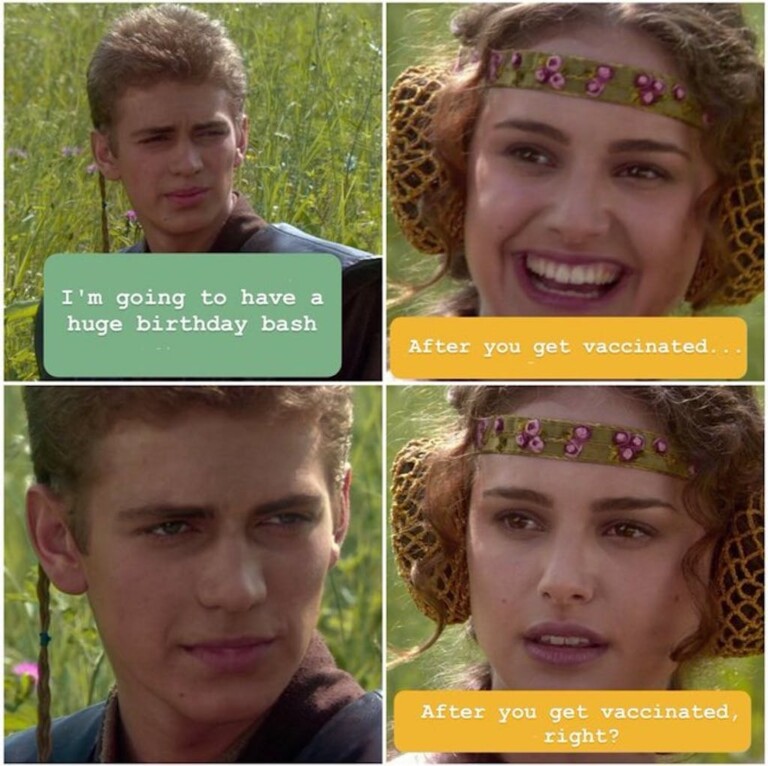 Just 23 Of The Funniest Padme And Anakin Memes