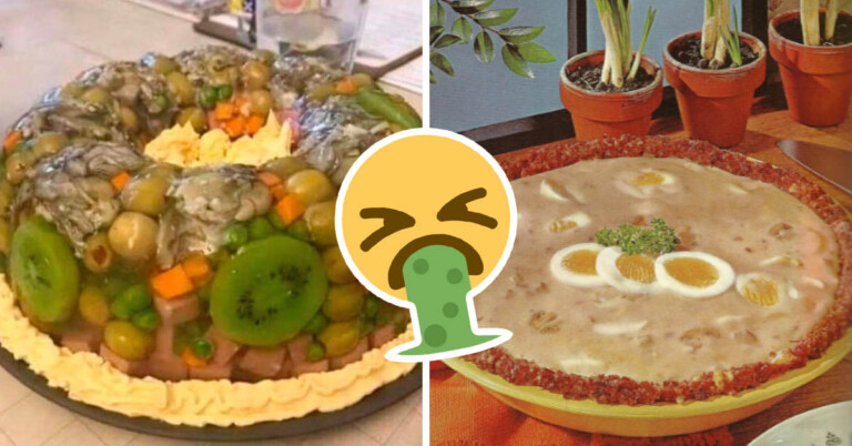People Are Sharing Questionable Vintage Recipes And They’re All Cursed (20 Pics)