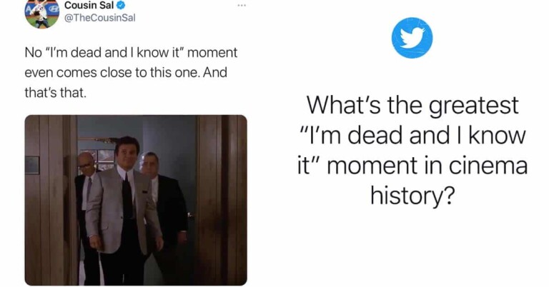 People Are Sharing The Best “I’m Dead And I Know It” Moments In Movie History (25 Tweets)