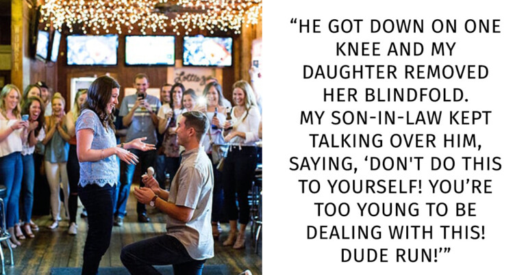 Son-In-Law Ruins Stepdaughter’s Proposal, Dad Asks If He’s Wrong To Ban Him From The House