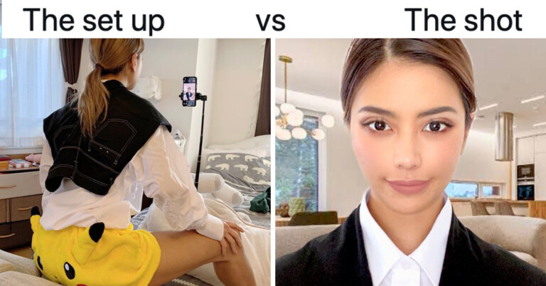 People Reveal How Their Photo Setup Looked Vs. The Resulting Shot (20 Pics)