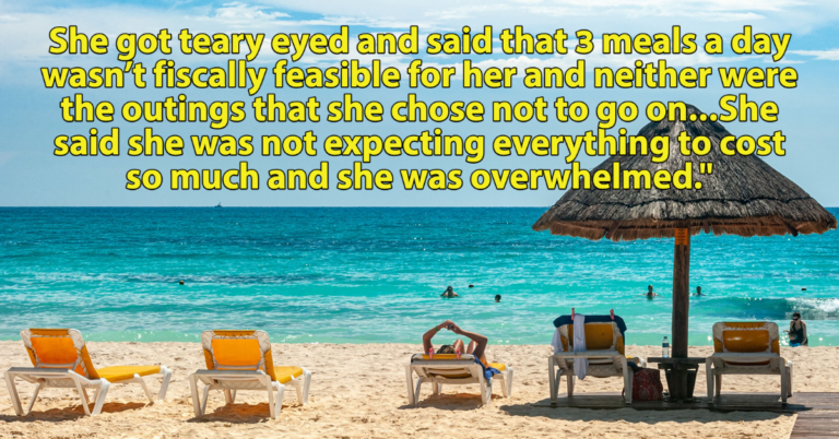 Clueless Rich Guy Makes Girlfriend Pay Equally For Vacation Even Though She Can’t Afford It