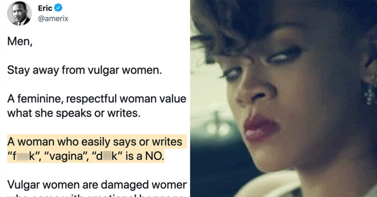 Men’s Lifestyle Guru Tells Guys To Steer Clear Of ‘Vulgar Women’ And Gets Lit Up