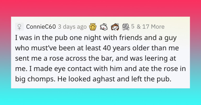 Women Are Sharing The Weirdest Ways They’ve Gotten Rid Of A Creep (20 Stories)