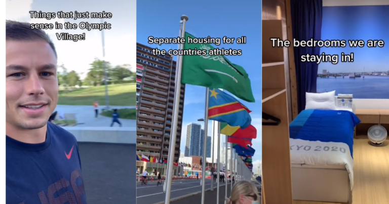 Athletes Are Using TikTok To Show Us What The Olympic Village Is Really Like