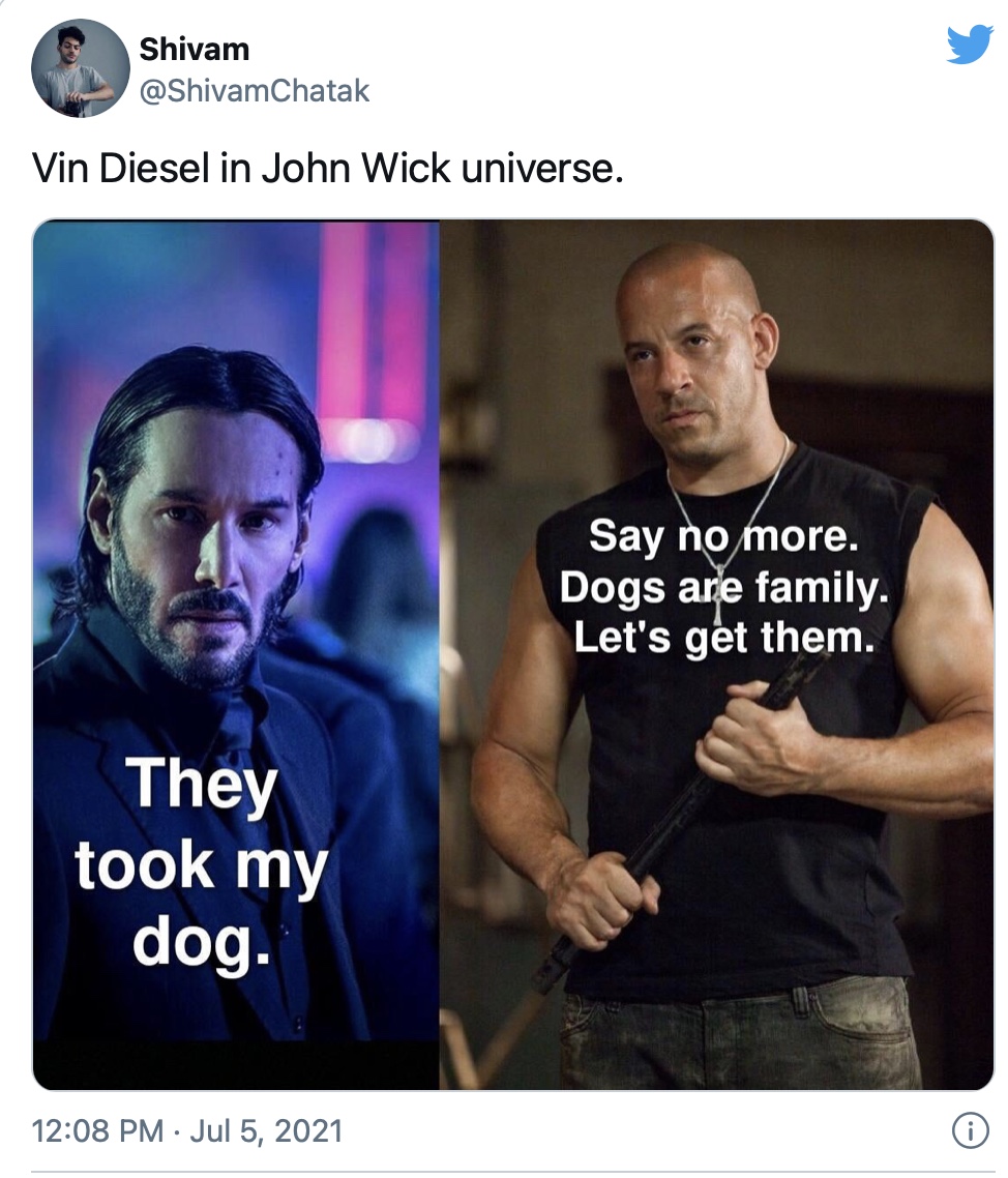 Vin Diesel 'Family' Memes Are Taking Over Fast And Furious (20 Memes)