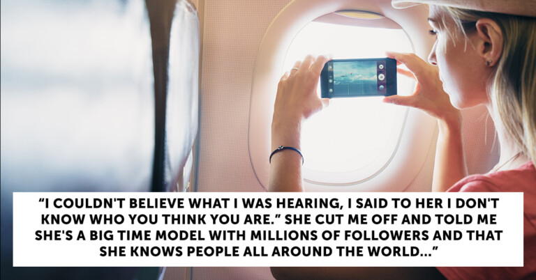 Entitled Influencer Demands Window Seat On Airplane And Threatens Passenger
