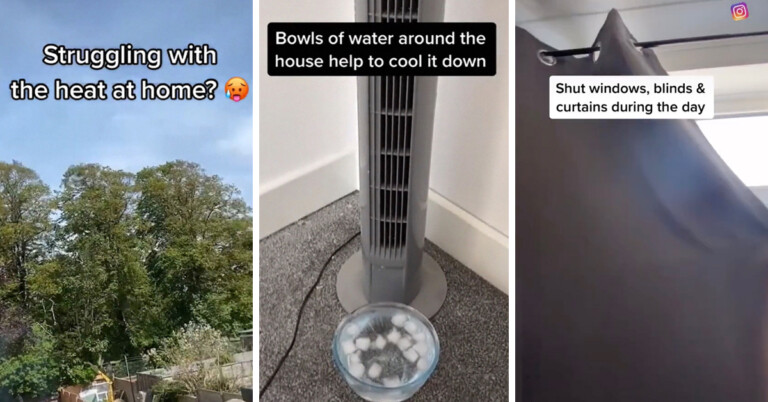 Property Expert Shares Tips To Cool Down Your House As Much As Possible During A Heatwave In Viral TikTok