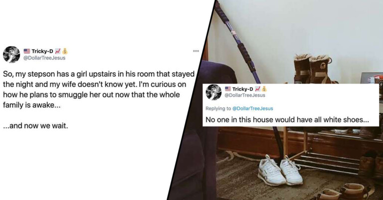 Hilarious Dad Live Tweets His Step Son Trying To Sneak A Girl Out Of The House (18 Tweets)